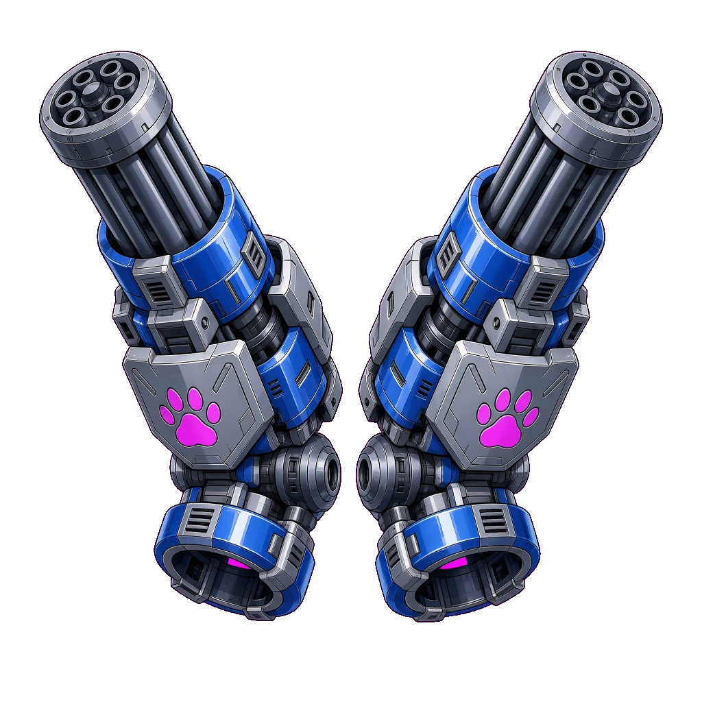 Gaogamon Machine Gun